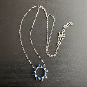 925 Silver Starburst Necklace